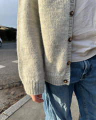 Closeup af grå Ankers Jakke