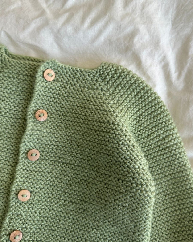 Closeup af grøn Begynderjakken