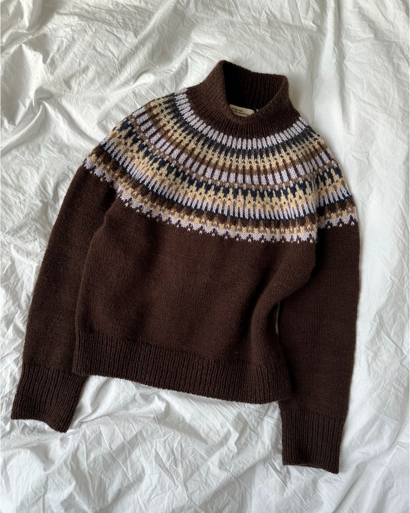 Liggende flerfarvet Celeste Sweater