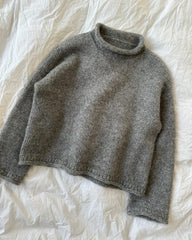 Liggende grå Cloud Sweater