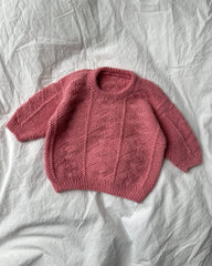 Liggende lyserød Esther Sweater Baby