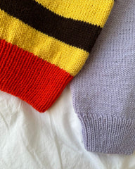 Closeup flerfarvet Holger Sweater Man