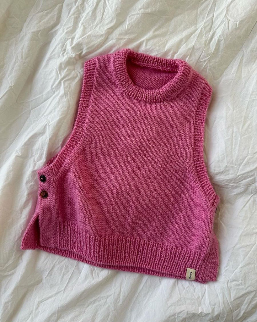 Liggebillede af pink Lulu Slipover Junior