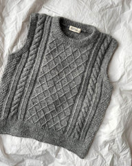 Ligggebillede af grå Moby Slipover