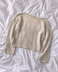 Liggebillede af hvid Sevilla Blouse