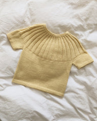 Gul Sunday Tee Junior på dyne