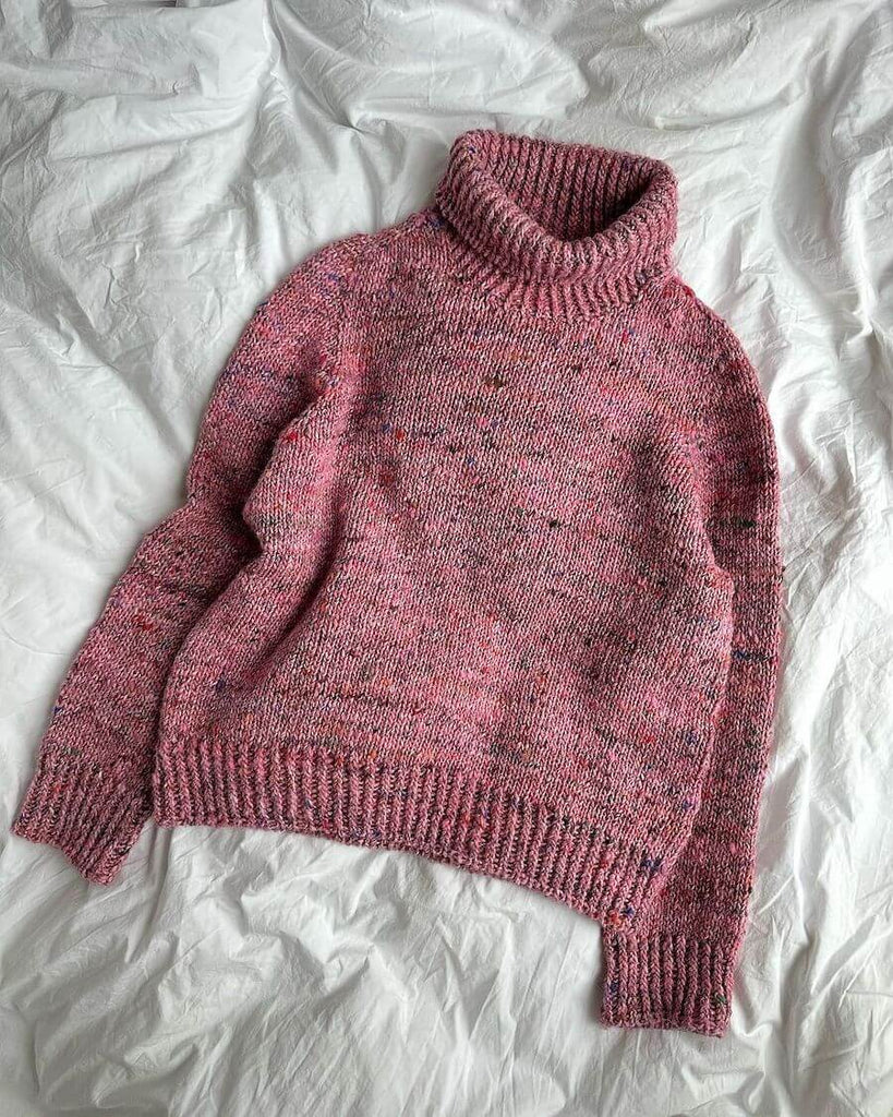Pink Terrazzo Sweater Junior på dyne