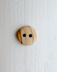 Wooden button Ø18 mm - 1 pc
