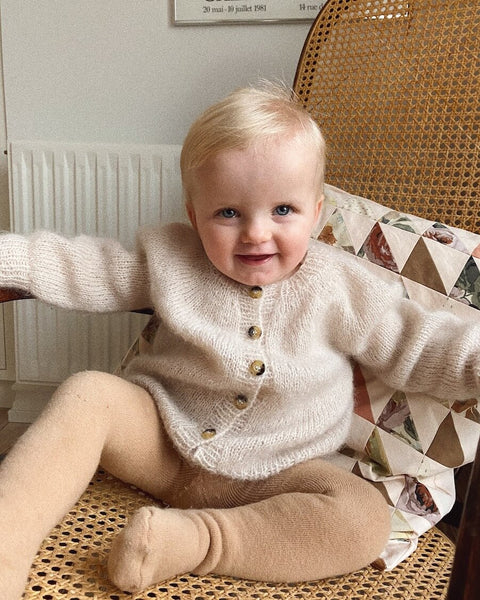 Novice Cardigan Mini - Mohair Edition – PetiteKnit