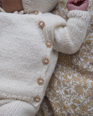 Closeup af hvidt Ellens Hentesæt