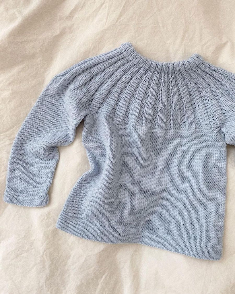 Liggende lyseblå Haralds Trøje