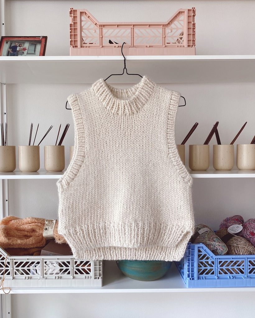 Hvid Holiday Slipover på bøjle