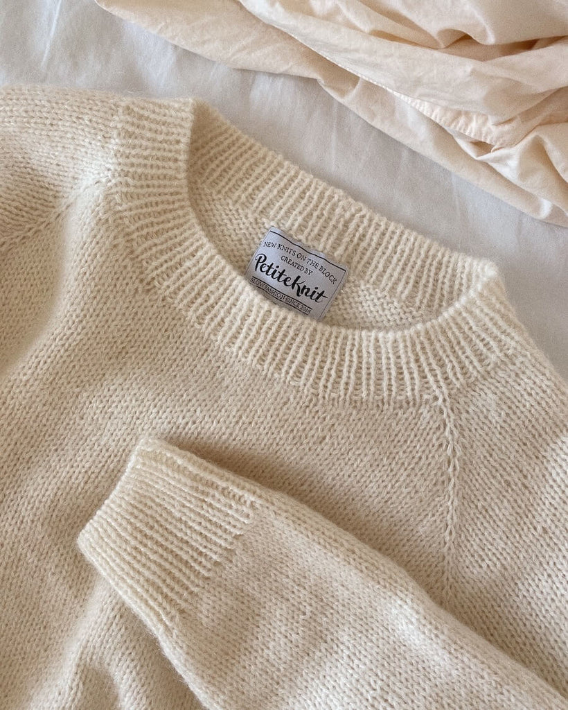 Liggende hvid Ingen Dikkedarer Sweater