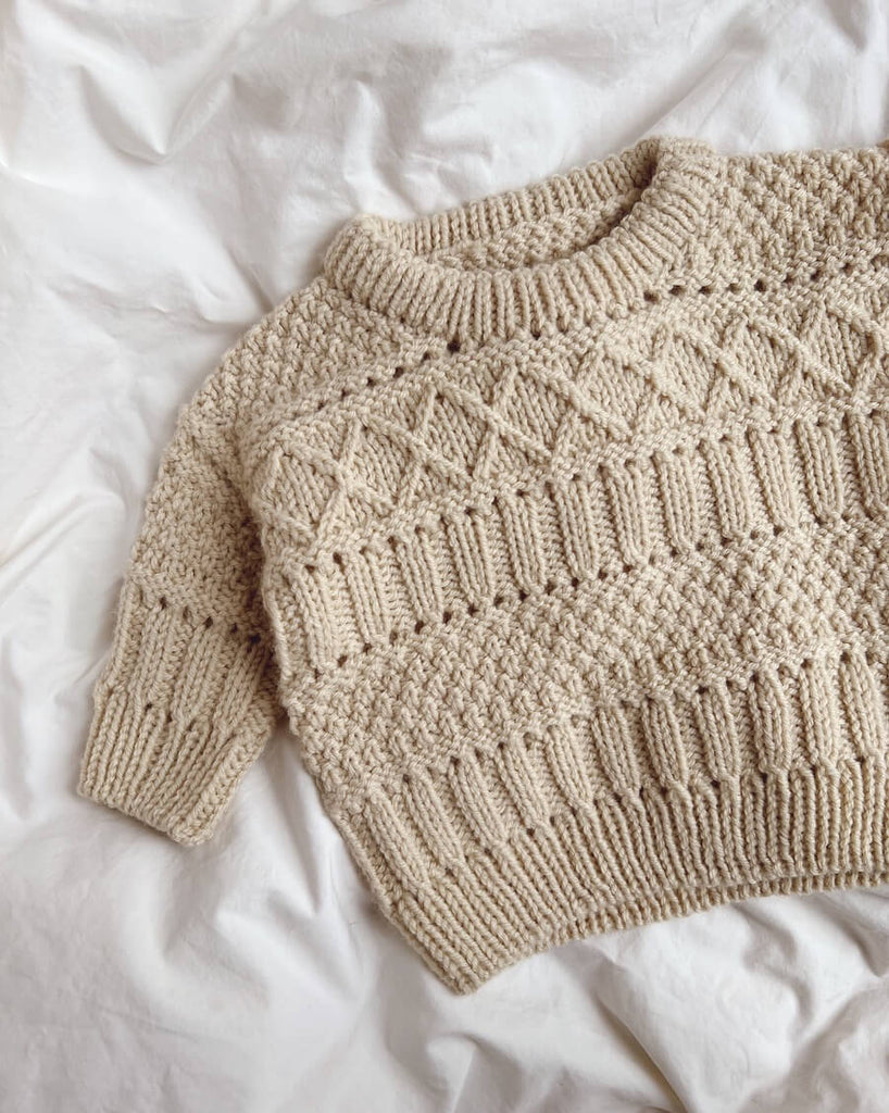 Liggende lys Ingrid Sweater Baby