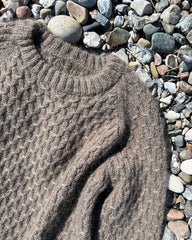 Liggende brun Jenny Sweater