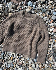 Liggende brun Jenny Sweater