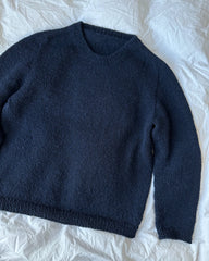 Liggebillede af blå Northland Sweater