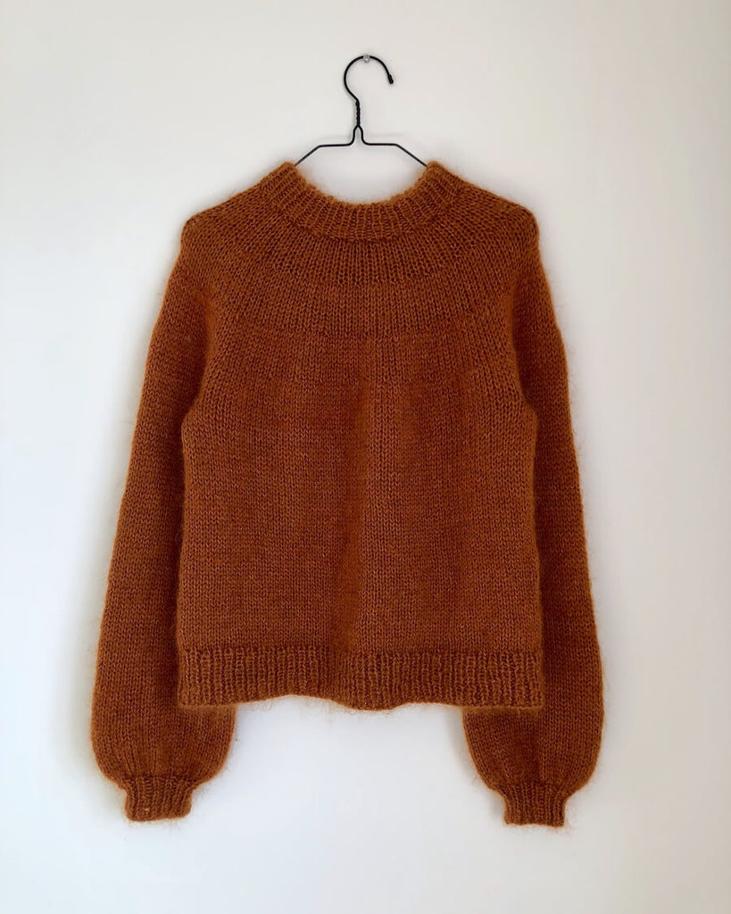 Brun Novice Sweater på bøjle