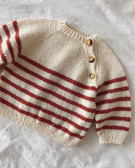 Rød og hvid trøje fra Seaside Set