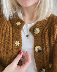 Closeup af brun September Jakke