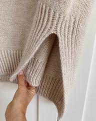 Closeup af hvid Terrazzo Slipover