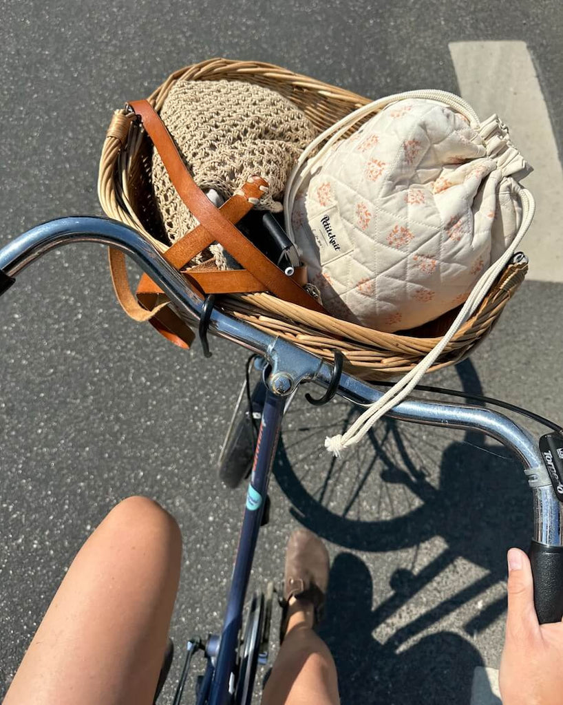 Get Your Knit Together Bag - Apricot Flower