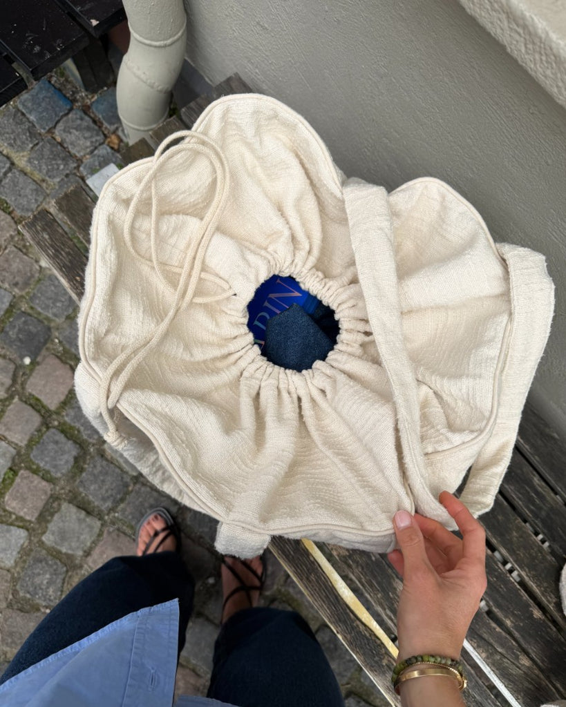 Knitter's Bag i farven Cloud set oppefra