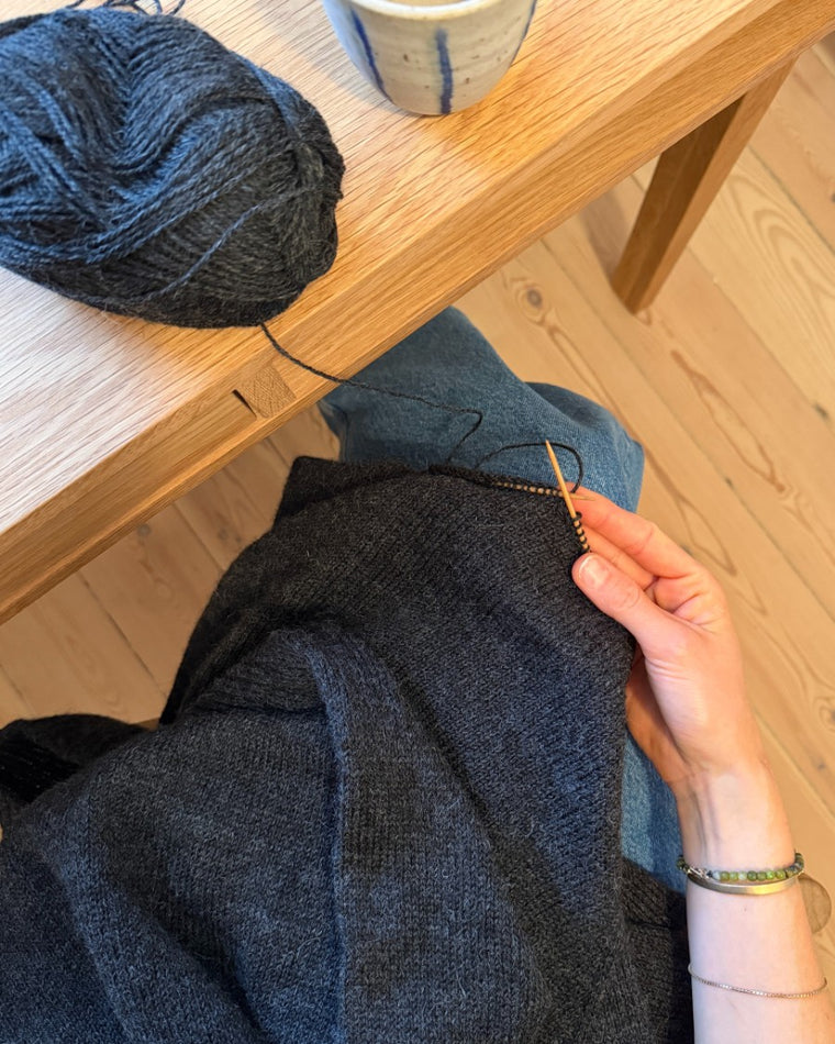 Procesbillede af Niels Sweater Light