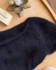 Procesbillede af sort Bea Blouse