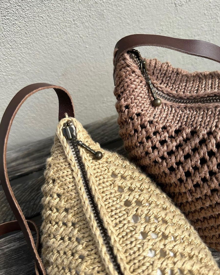 UDENLANDSKE FORHANDLERE Zipper 28 cm  - Hazelnut - Wholesale