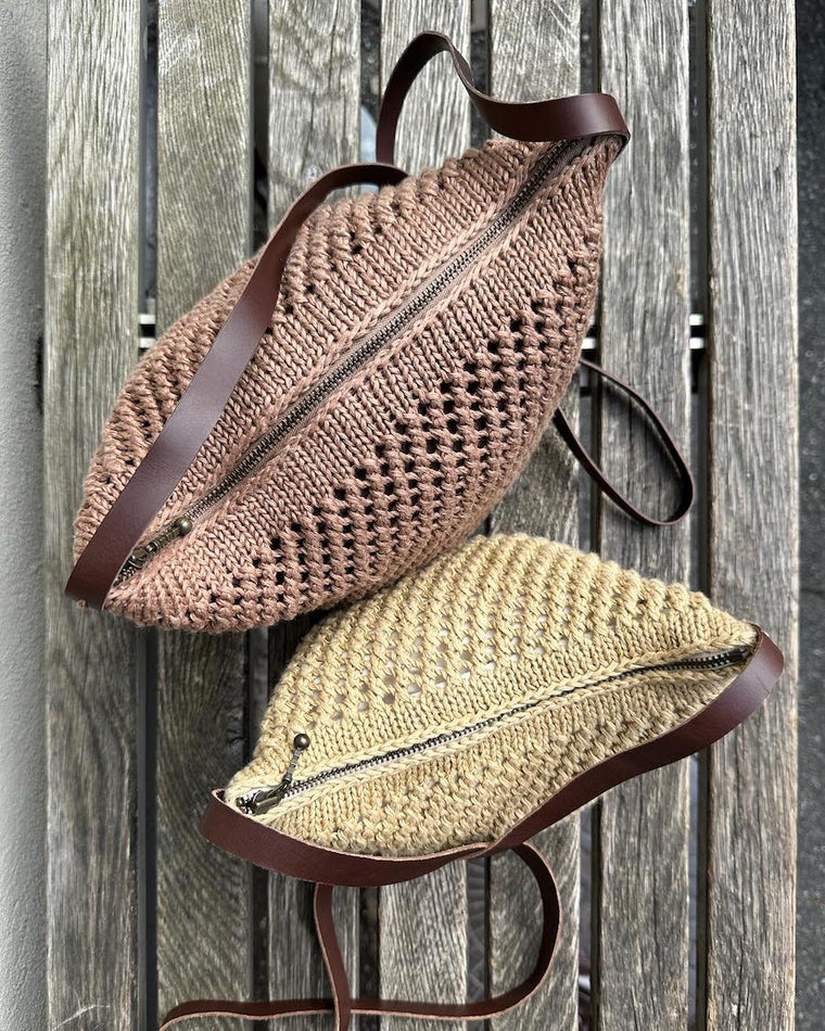 UDENLANDSKE FORHANDLERE Zipper 28 cm  - Hazelnut - Wholesale