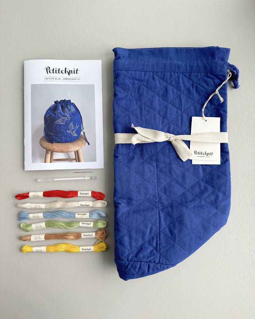 Embroidery Kit - Get Your Knit Together Bag Grand