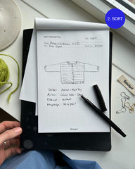 2. sorterings "bullets" notesblok A5