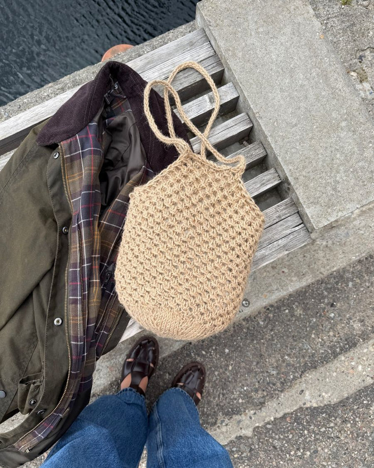 Liggende beige Coast Bag