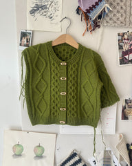 Procesbillede af grøn Dagmar Jacket Junior