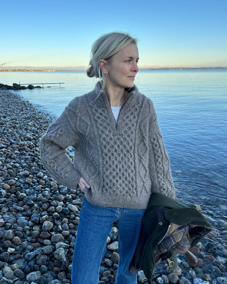 Dagmar Zipper Sweater - Forhandlere