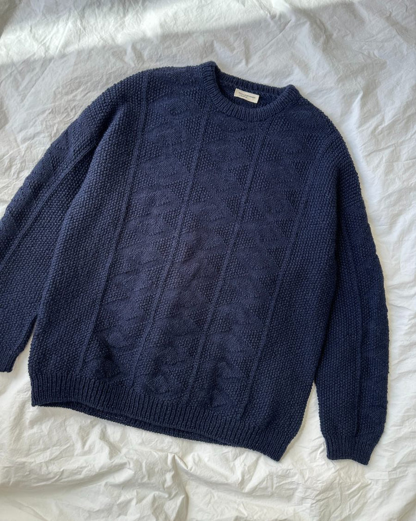Liggende blå Esther Sweater Man
