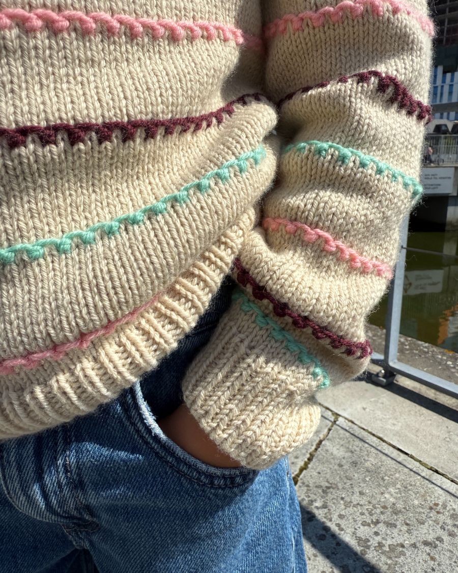 Stripes Knit Sweater - Festival
