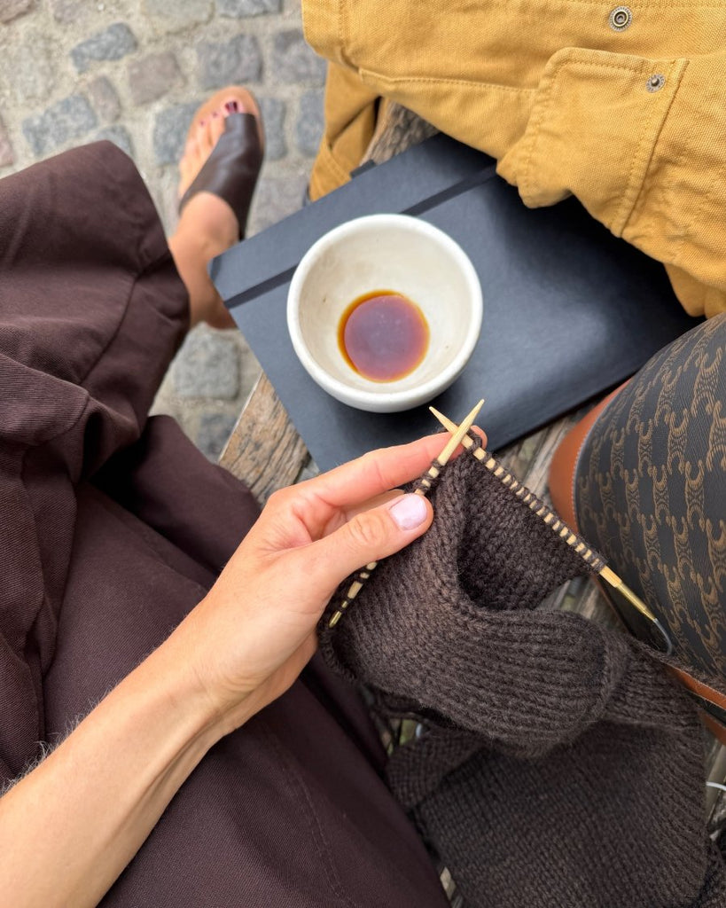 Procesbillede af brun Hannah Jacket 