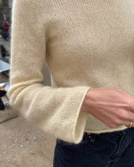 Detaljebillede af ærmer på gul Ivy Blouse