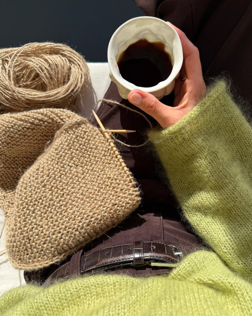 Procesbillede af brun Julie Bag