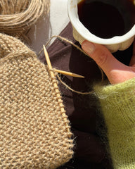 Procesbillede af brun Julie Bag