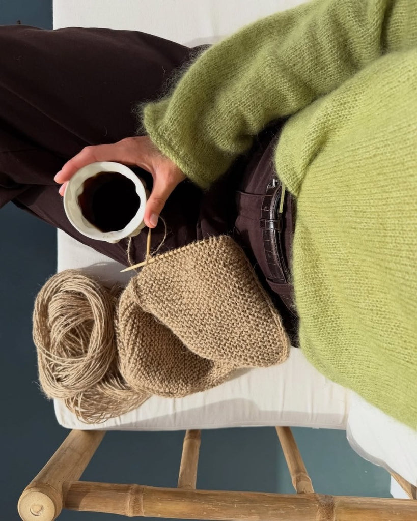 Procesbillede af brun Julie Bag