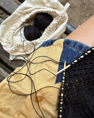 Procesbillede af sort Juno Clutch 