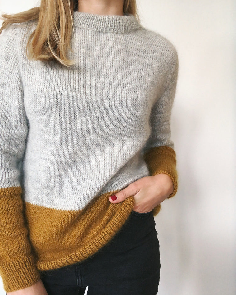 Contrast Sweater - Verkoper