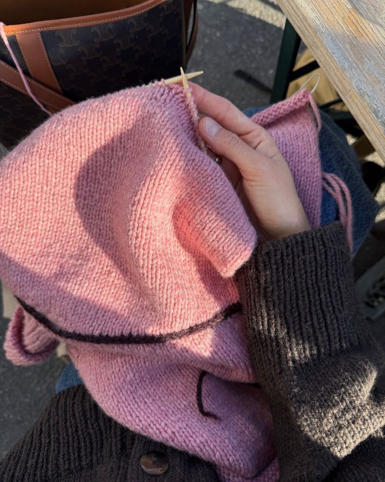 Prøvelap til Linea Sweater