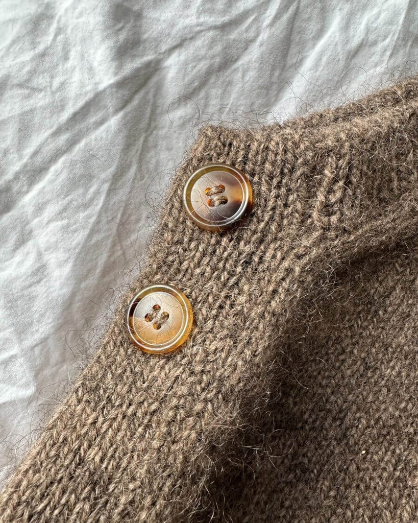 galalit knapper 20 mm på lulu slipover