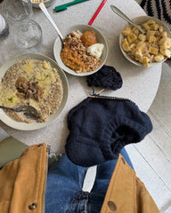 Procesbillede af blå Niels Sweater Junior