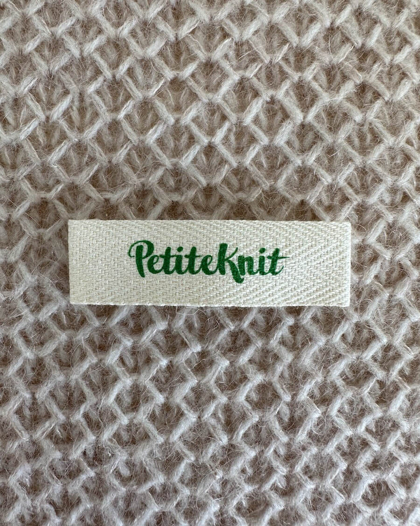 "PetiteKnit"-Label 5 Stk. - Statement Green