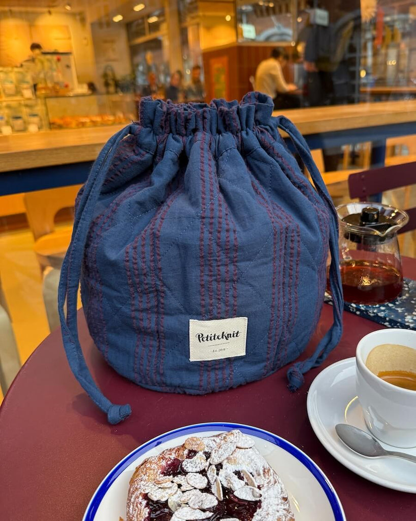 Knitter's Project Bag i farven Night Shadow